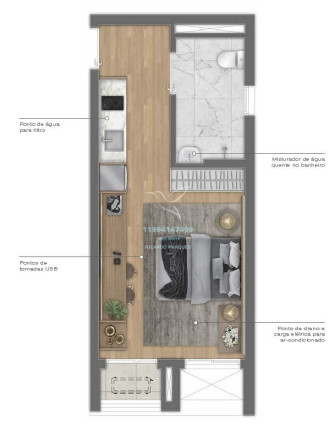 Imagem Apartamento com 1 Quarto à Venda, 26 m² em Vila Madalena - São Paulo Imagem Apartamento com 1 Quarto à Venda, 26 m² em Vila Madalena - São Paulo