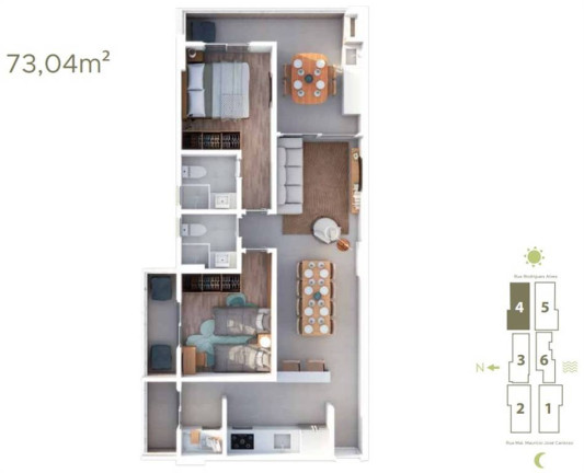 Imagem Apartamento com 2 Quartos à Venda, 73 m² em Forte - Praia Grande Imagem Apartamento com 2 Quartos à Venda, 73 m² em Forte - Praia Grande