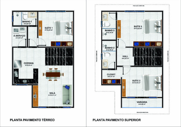 Imagem Casa com 3 Quartos à Venda, 117 m² em Orla Norte - Porto Seguro