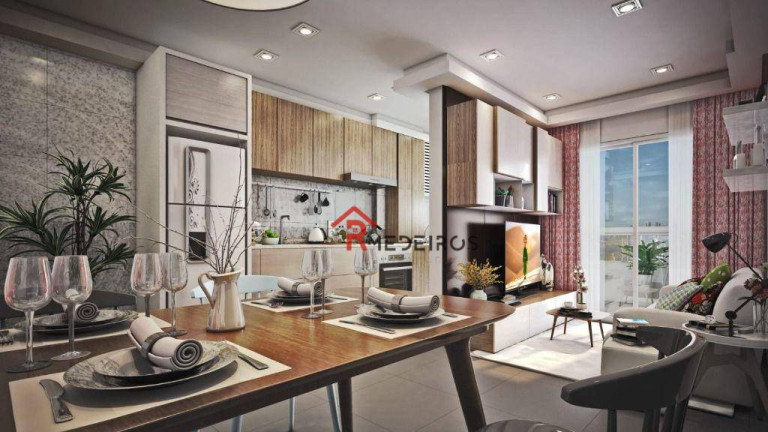 Imagem Apartamento com 2 Quartos à Venda, 57 m² em Canto Do Forte - Praia Grande