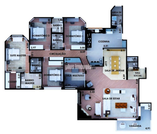 Imagem Apartamento com 4 Quartos à Venda, 288 m² em Sumaré - São Paulo