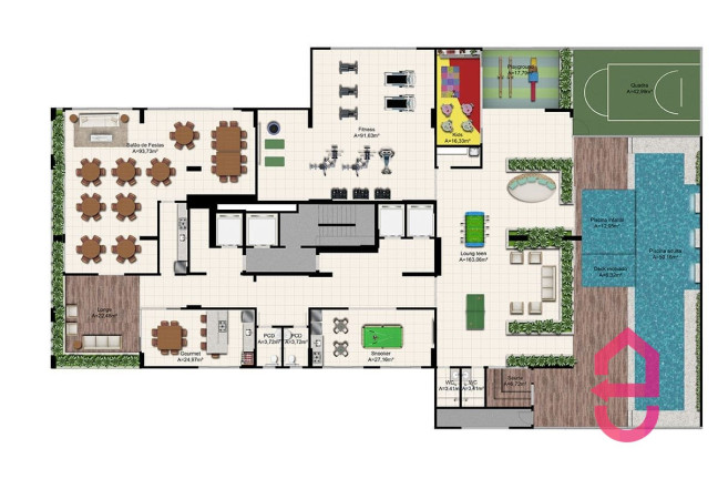 Imagem Apartamento com 3 Quartos à Venda,  em Setor Bueno - Goiânia