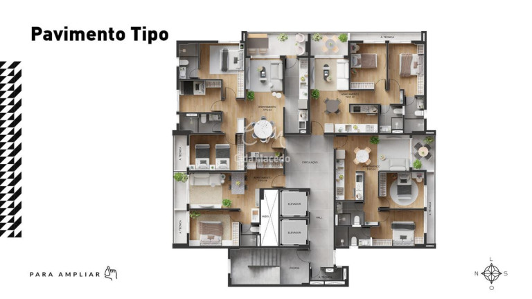 Imagem Apartamento com 3 Quartos à Venda, 82 m² em Bessa - João Pessoa