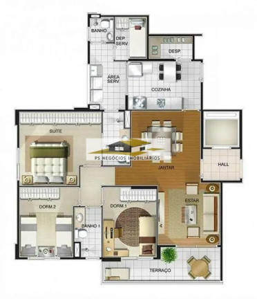 Imagem Apartamento com 2 Quartos à Venda, 102 m² em Ipiranga - São Paulo