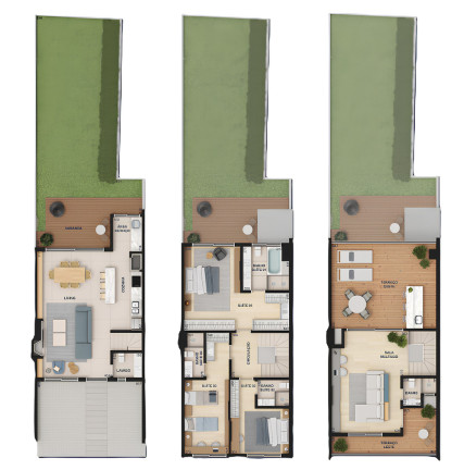Imagem Casa de Condomínio com 3 Quartos à Venda, 365 m² em Tristeza - Porto Alegre