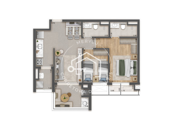 Imagem Apartamento com 2 Quartos à Venda, 63 m² em Vila Clementino - São Paulo Imagem Apartamento com 2 Quartos à Venda, 63 m² em Vila Clementino - São Paulo