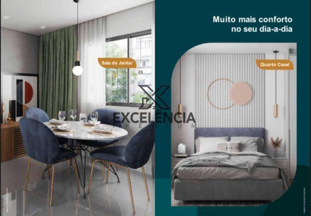 Imagem Apartamento com 2 Quartos à Venda, 62 m² em Centro - São José Dos Pinhais Imagem Apartamento com 2 Quartos à Venda, 62 m² em Centro - São José Dos Pinhais
