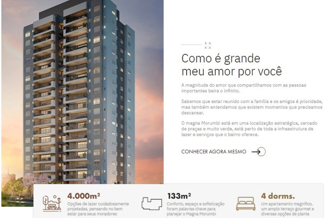 Imagem Imóvel com 3 Quartos à Venda, 133 m² em Morumbi - São Paulo