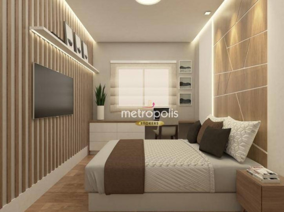 Imagem Apartamento com 2 Quartos à Venda, 58 m² em Osvaldo Cruz - São Caetano Do Sul