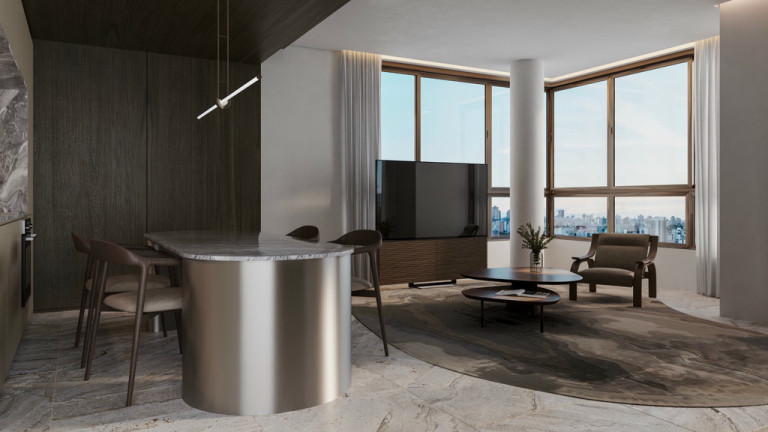 Imagem Imóvel com 1 Quarto à Venda, 42 m² em Batel - Curitiba Imagem Imóvel com 1 Quarto à Venda, 42 m² em Batel - Curitiba