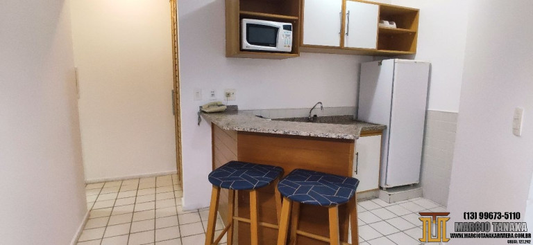 Imagem Flat com 1 Quarto para Alugar ou Temporada, 38 m² em Riviera - Bertioga