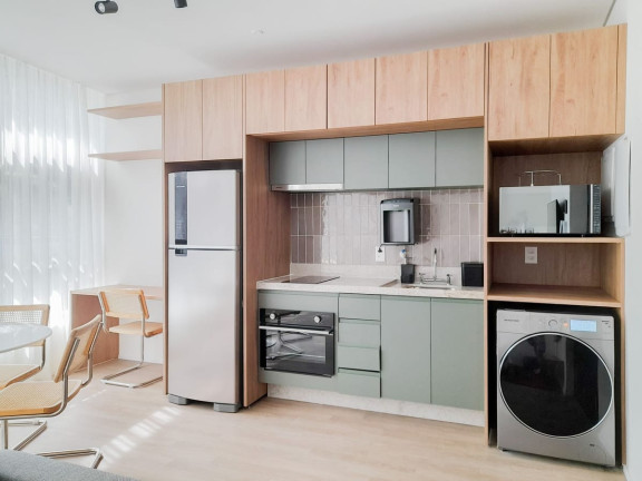 Imagem Apartamento com 1 Quarto para Alugar, 43 m² em Consolação - São Paulo