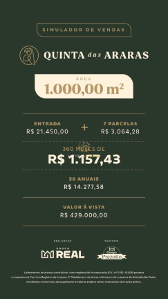 Imagem Terreno à Venda, 600 m² em Br 153 - Hidrolandia Imagem Terreno à Venda, 600 m² em Br 153 - Hidrolandia