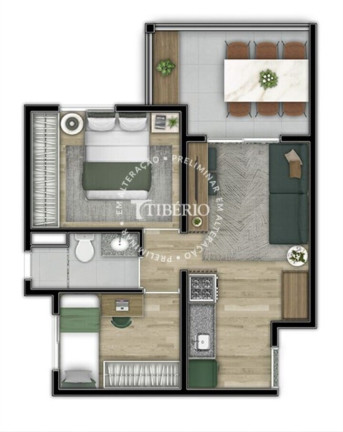 Imagem Imóvel com 2 Quartos à Venda, 39 m² em Tatuapé - São Paulo Imagem Imóvel com 2 Quartos à Venda, 39 m² em Tatuapé - São Paulo