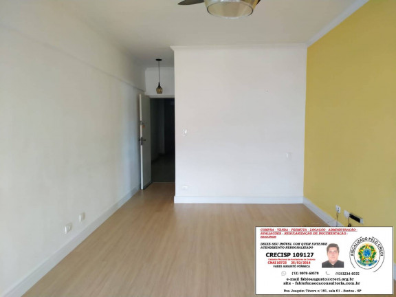 Imagem Apartamento com 2 Quartos à Venda, 89 m² em Campo Grande - Santos