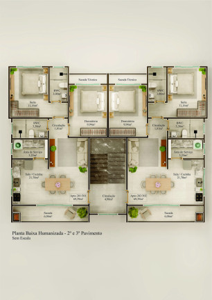 Imagem Apartamento com 2 Quartos à Venda, 69 m² em São Cristóvão - Barra Velha Imagem Apartamento com 2 Quartos à Venda, 69 m² em São Cristóvão - Barra Velha