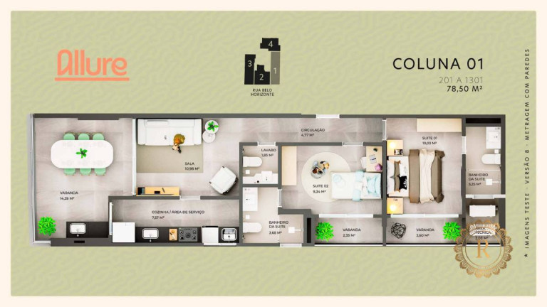 Imagem Apartamento com 2 Quartos à Venda, 58 m² em Praia Do Morro - Guarapari