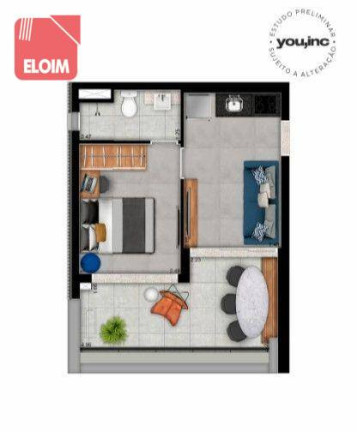 Imagem Apartamento com 1 Quarto à Venda, 36 m² em Higienópolis - São Paulo Imagem Apartamento com 1 Quarto à Venda, 36 m² em Higienópolis - São Paulo