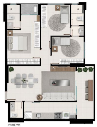 Imagem Apartamento com 3 Quartos à Venda, 81 m² em Setor Leste Universitário - Goiânia Imagem Apartamento com 3 Quartos à Venda, 81 m² em Setor Leste Universitário - Goiânia