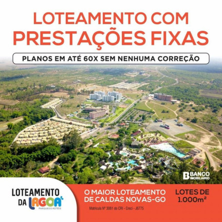Imagem Imóvel à Venda, 1.000 m² em Setor Lagoa Quente - Caldas Novas Imagem Imóvel à Venda, 1.000 m² em Setor Lagoa Quente - Caldas Novas