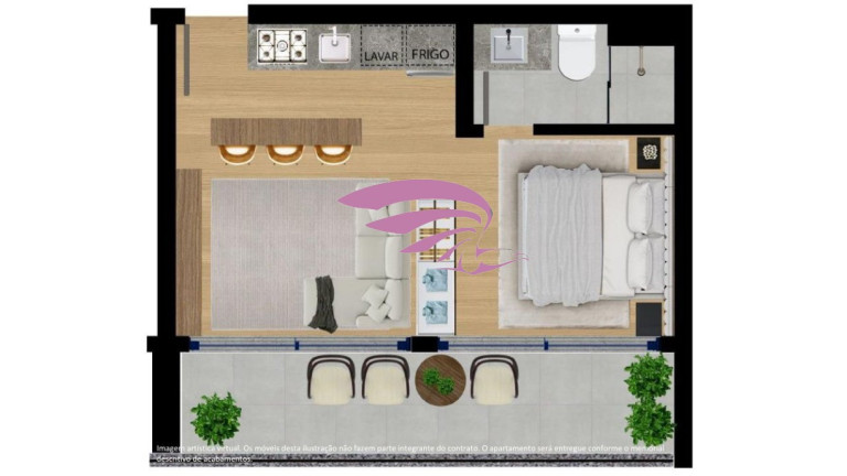 Imagem Imóvel com 1 Quarto à Venda, 34 m² em Centro - Curitiba Imagem Imóvel com 1 Quarto à Venda, 34 m² em Centro - Curitiba
