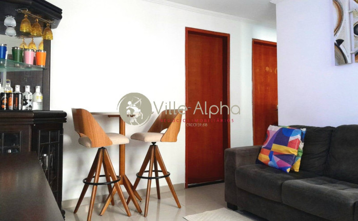 Imagem Apartamento com 2 Quartos à Venda, 55 m² em Morro Nova Cintra - Santos
