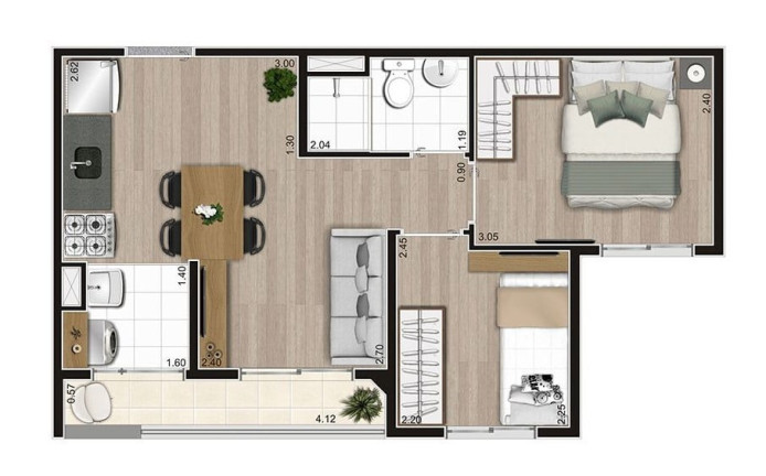 Imagem Apartamento com 2 Quartos à Venda, 38 m² em Pedreira - São Paulo Imagem Apartamento com 2 Quartos à Venda, 38 m² em Pedreira - São Paulo