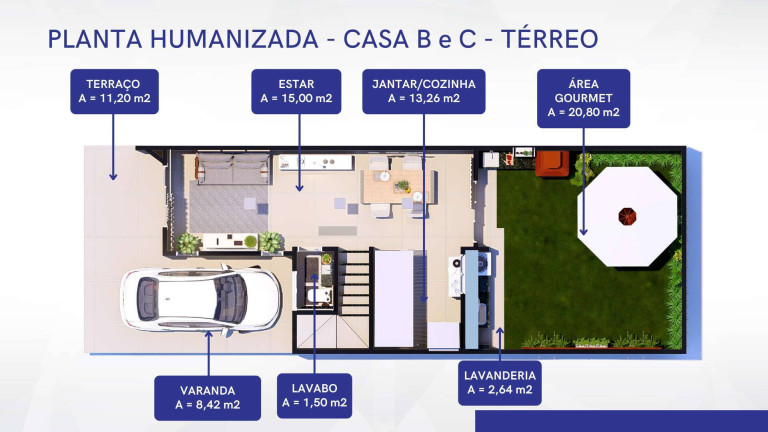 Imagem Casa com 3 Quartos à Venda, 105 m² em Icaraí - Caucaia