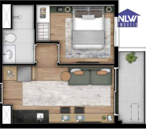 Imagem Apartamento com 2 Quartos à Venda, 31 m² em Vila Pompeia - São Paulo Imagem Apartamento com 2 Quartos à Venda, 31 m² em Vila Pompeia - São Paulo