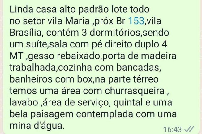 Imagem Casa com 3 Quartos à Venda, 200 m² em Goiânia Imagem Casa com 3 Quartos à Venda, 200 m² em Goiânia