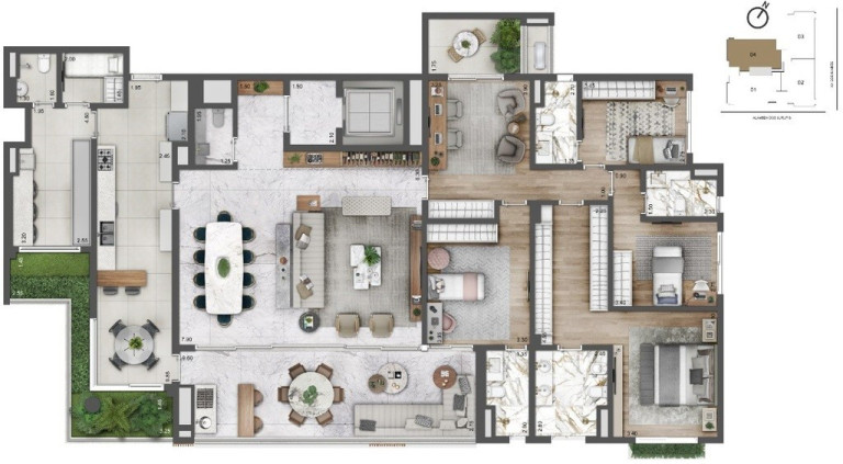 Imagem Imóvel com 4 Quartos à Venda, 273 m² em Moema - São Paulo Imagem Imóvel com 4 Quartos à Venda, 273 m² em Moema - São Paulo