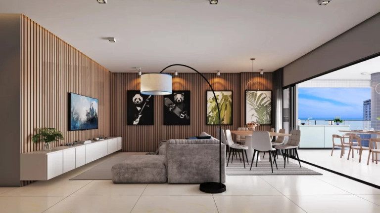 Imagem Apartamento com 3 Quartos à Venda, 143 m² em Aviação - Praia Grande