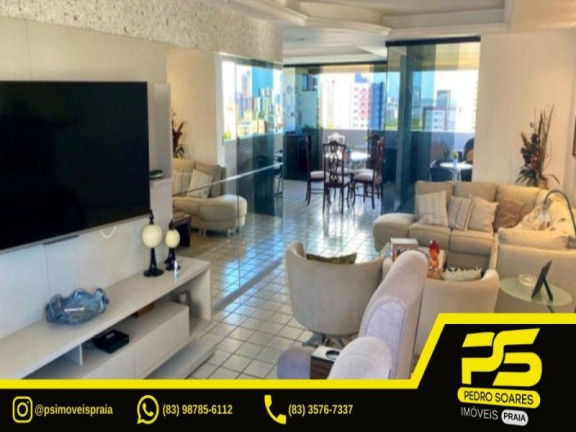Apartamento com 4 Quartos à Venda, 225 m² em Manaíra - João Pessoa