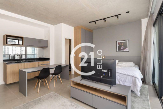 Imagem Apartamento com 1 Quarto à Venda, 46 m² em Itaim - São Paulo