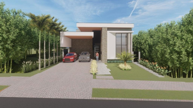 Imagem Casa com 3 Quartos à Venda, 255 m² em Alphaville Nova Esplanada - Votorantim