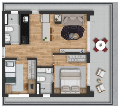 Imagem Apartamento com 1 Quarto à Venda, 44 m² em Vila Nova Conceição - São Paulo