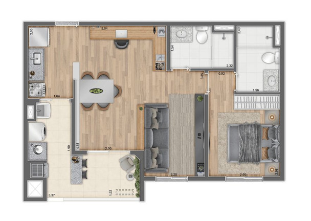 Imagem Apartamento com 2 Quartos à Venda, 57 m² em Picanço - Guarulhos Imagem Apartamento com 2 Quartos à Venda, 57 m² em Picanço - Guarulhos
