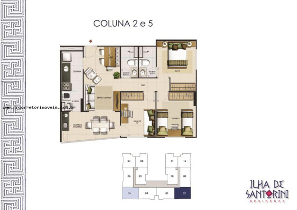 Imagem Apartamento com 3 Quartos à Venda, 68 m² em Praia Itaparica - Vila Velha Imagem Apartamento com 3 Quartos à Venda, 68 m² em Praia Itaparica - Vila Velha