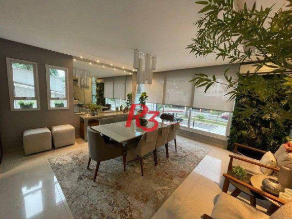 Casa com 3 Quartos à Venda, 157 m² em Ponta Da Praia - Santos