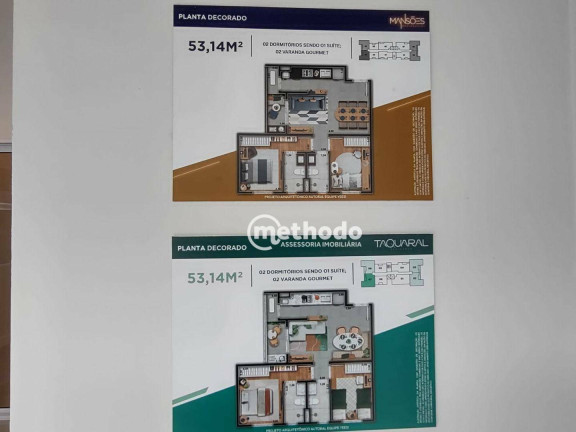Imagem Apartamento com 2 Quartos à Venda, 55 m² em Mansões Santo Antônio - Campinas Imagem Apartamento com 2 Quartos à Venda, 55 m² em Mansões Santo Antônio - Campinas