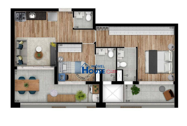 Imagem Apartamento com 2 Quartos à Venda, 69 m² em Perdizes - São Paulo