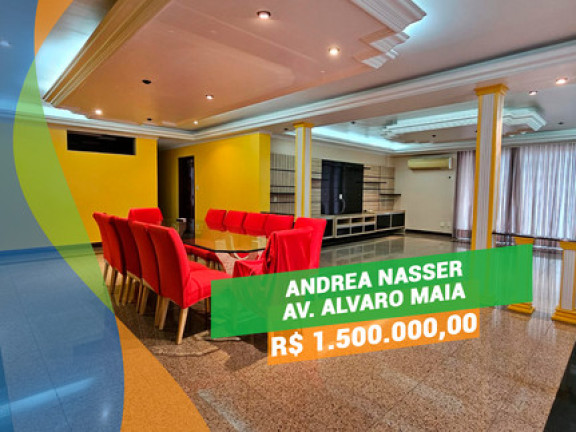 Apartamento com 3 Quartos à Venda, 450 m² em Presidente Vargas - Manaus