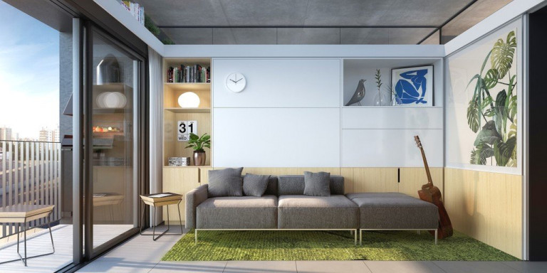 Imagem Cobertura com 1 Quarto à Venda, 75 m² em Menino Deus - Porto Alegre
