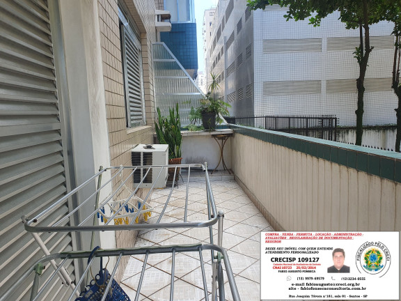 Imagem Apartamento com 2 Quartos à Venda, 75 m² em Gonzaga - Santos