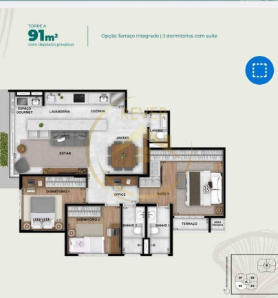 Imagem Apartamento com 2 Quartos à Venda, 71 m² em Vila Brandina - Campinas Imagem Apartamento com 2 Quartos à Venda, 71 m² em Vila Brandina - Campinas