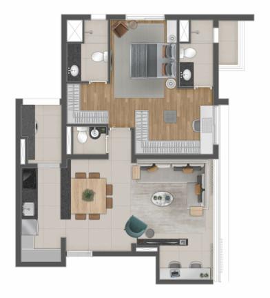 Imagem Apartamento com 2 Quartos à Venda, 77 m² em Pinheiros - São Paulo Imagem Apartamento com 2 Quartos à Venda, 77 m² em Pinheiros - São Paulo