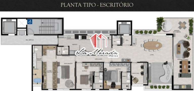 Imagem Apartamento com 3 Quartos à Venda, 253 m² em Adrianópolis - Manaus