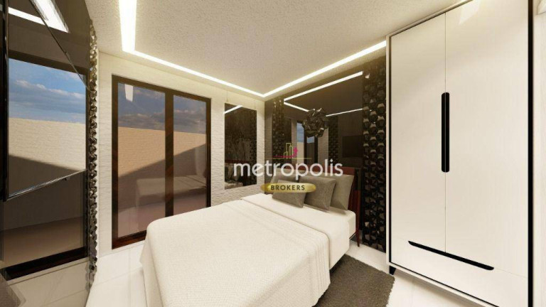 Imagem Apartamento com 2 Quartos à Venda, 45 m² em Campestre - Santo André