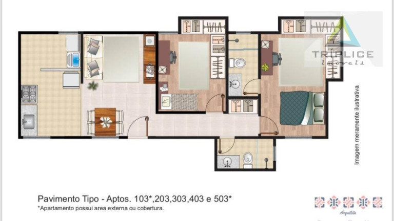 Imagem Apartamento com 2 Quartos à Venda, 65 m² em Santa Catarina - Juiz De Fora Imagem Apartamento com 2 Quartos à Venda, 65 m² em Santa Catarina - Juiz De Fora
