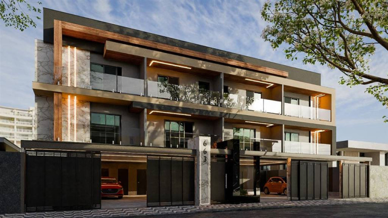 Imagem Sobrado com 2 Quartos à Venda, 95 m² em Guilhermina - Praia Grande